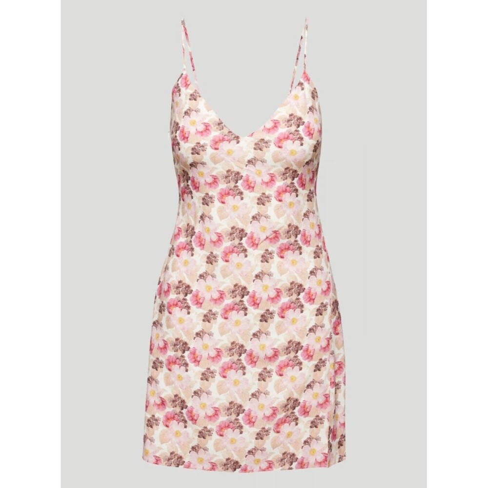 Aritzia Wilfred Floral Cocktail Dress 2